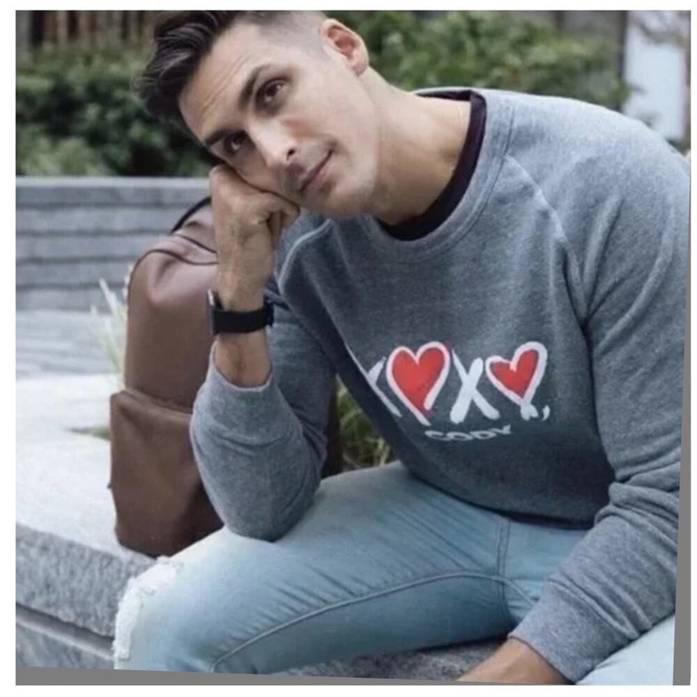 Peloton XOXO Cody Crewneck Sweatshirt‎ XXL Grey